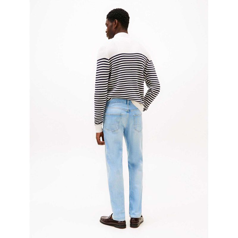 Tommy Hilfiger Stretch Mid Rise Straight Leg Jeans image number 1